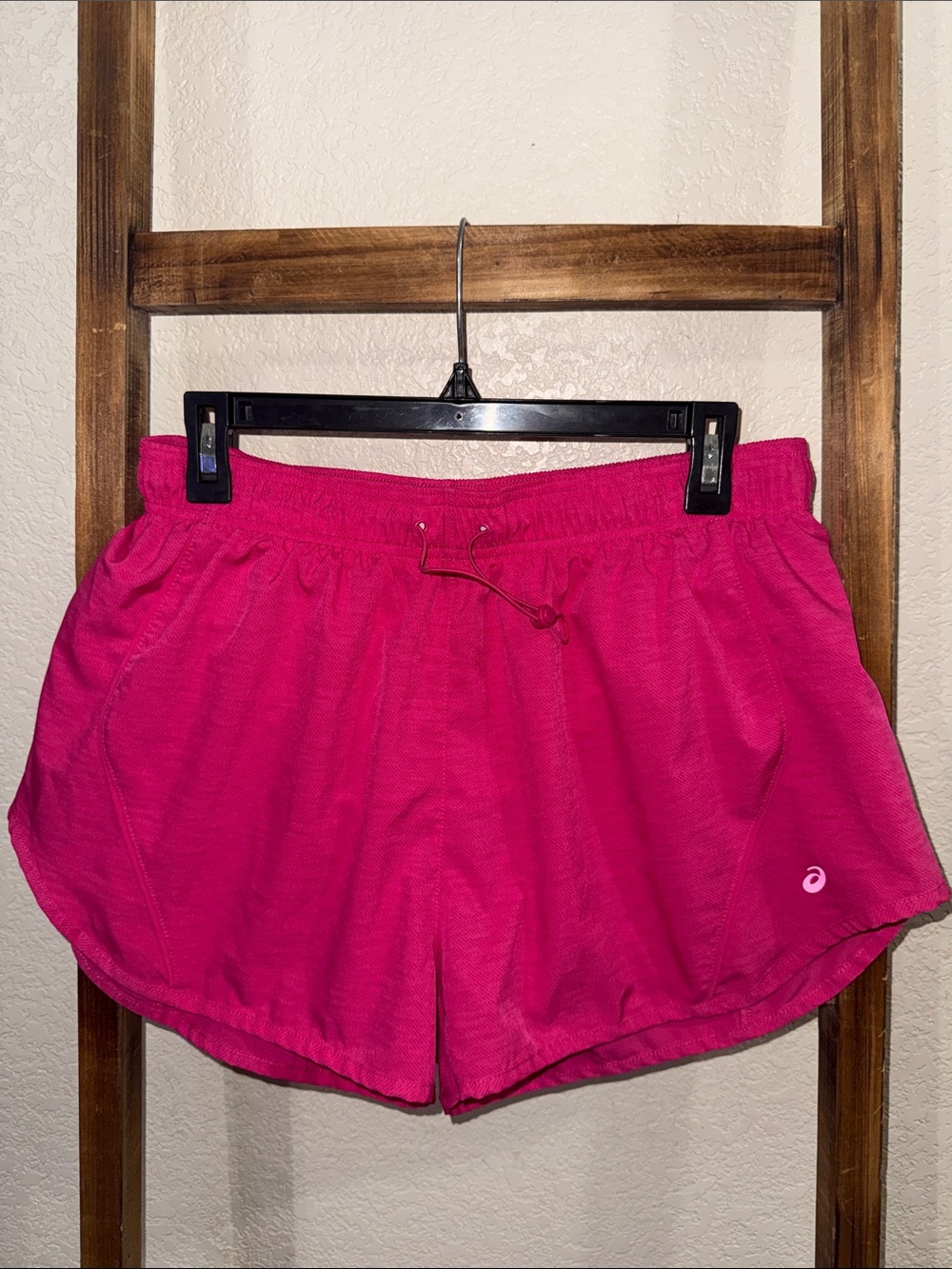 ASICS Women's Bright Pink Athletic Shorts